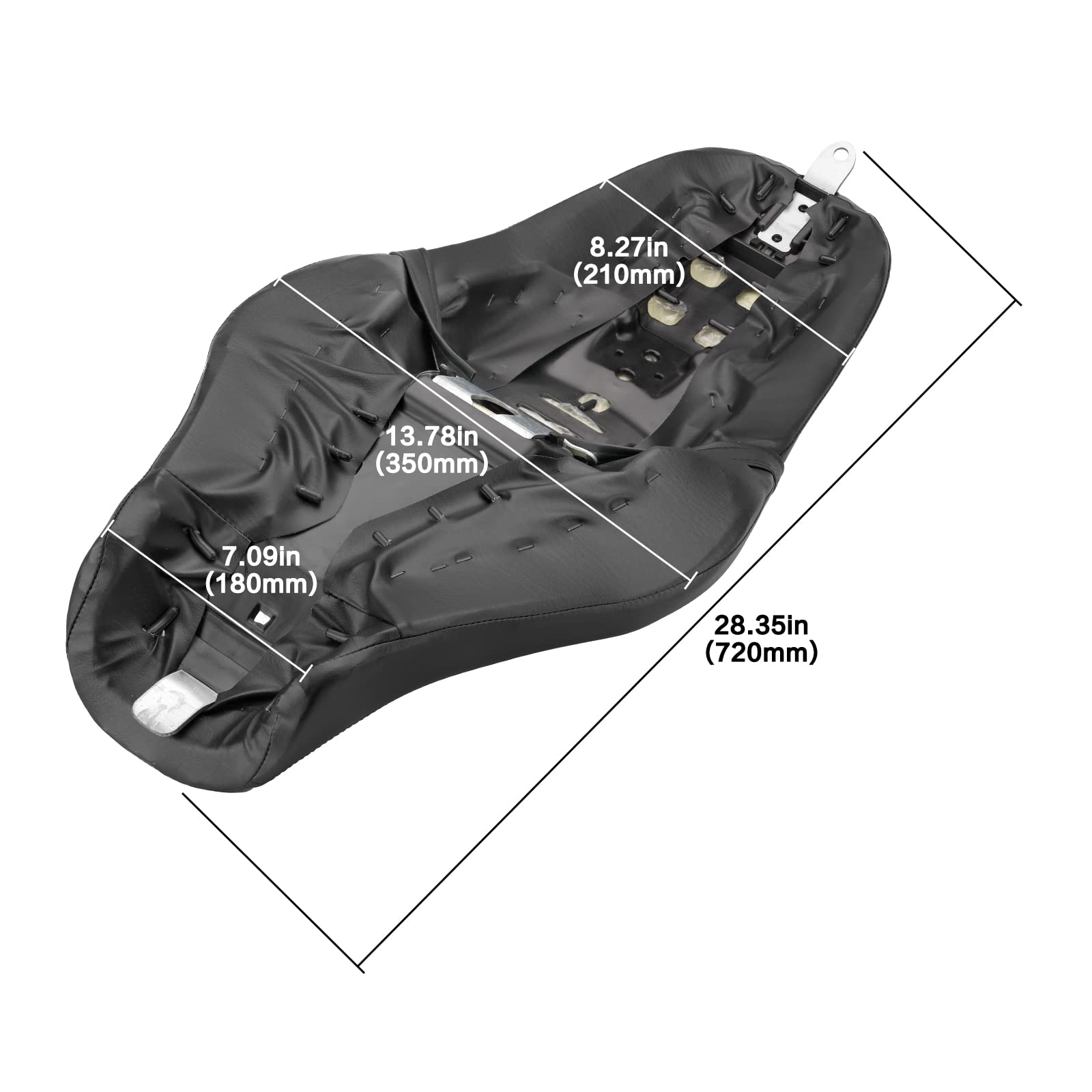 Amazon | VG MOTO レザーシートクッション モーターサイクル フロント Amazon | VG MOTO レザーシートクッション モーターサイクル フロント